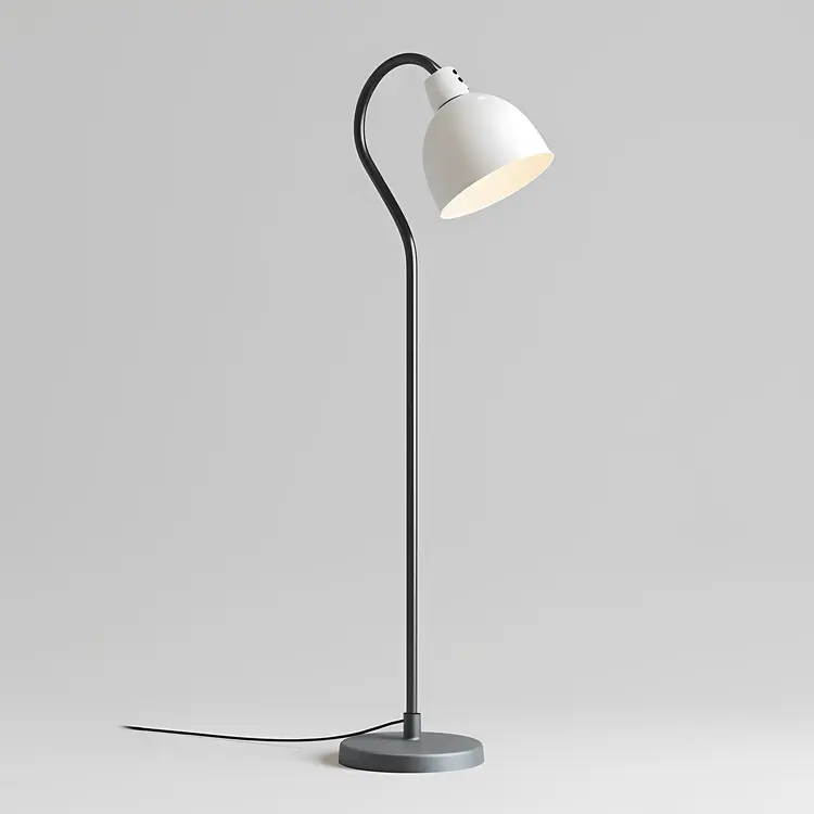 Modern White Lamp