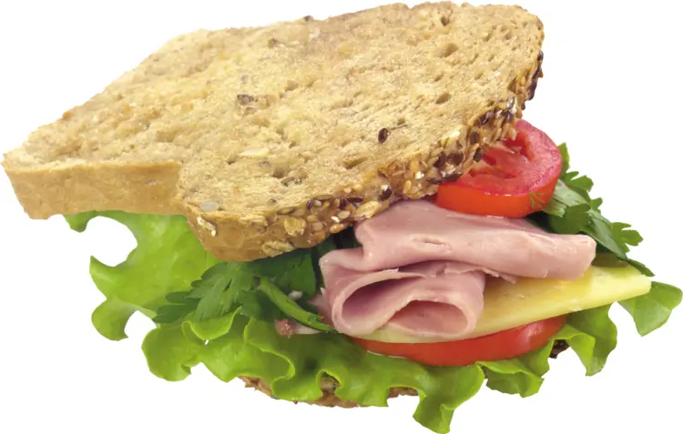 Healthy Ham and Cheese Sandwich
