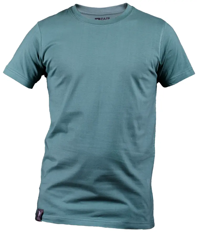 Gray T-shirt with Small Logo