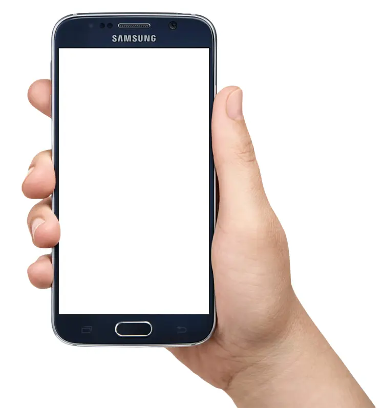 Handheld Smartphone with Touchscreen