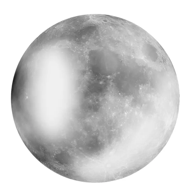 Full Moon in Space