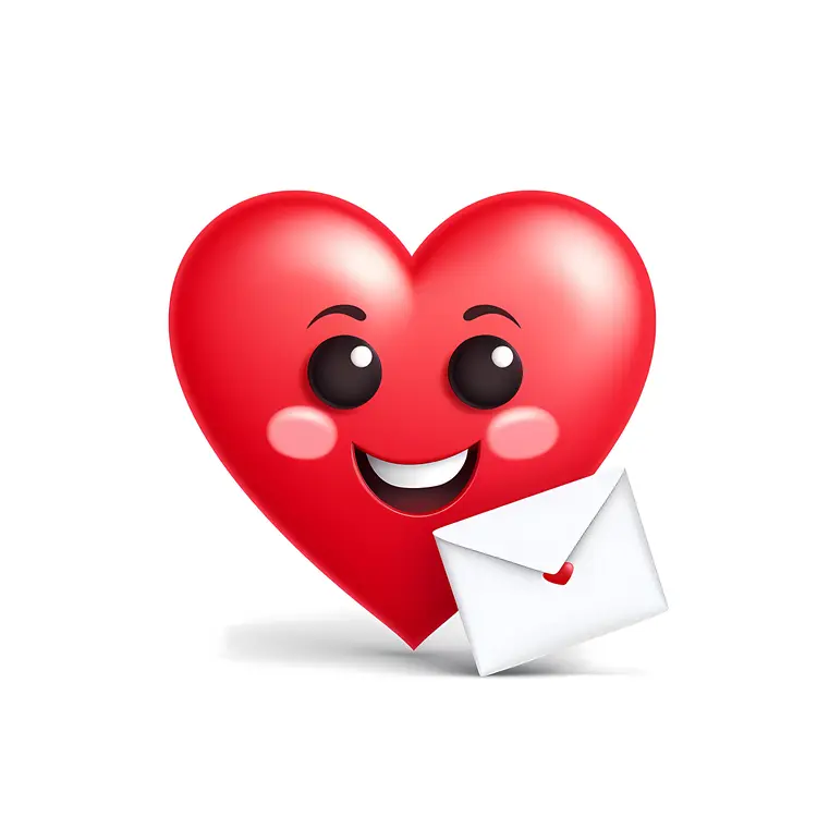 Heart with Envelope