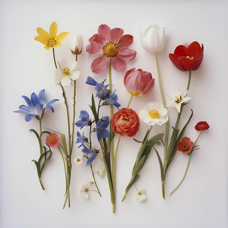 Colorful Flowers in Bloom