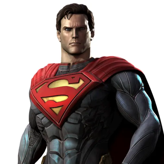 Superman in Black Suit