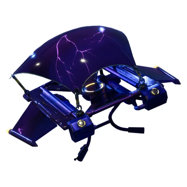 Game Glider with Purple Pattern