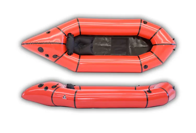 Red Inflatable Kayak for Water Adventures