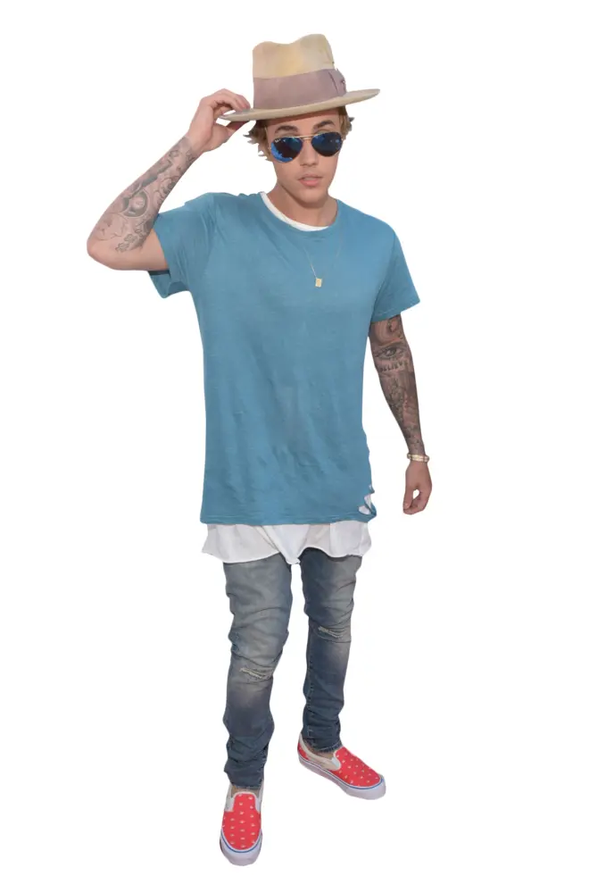 Man in Casual Outfit with Hat
