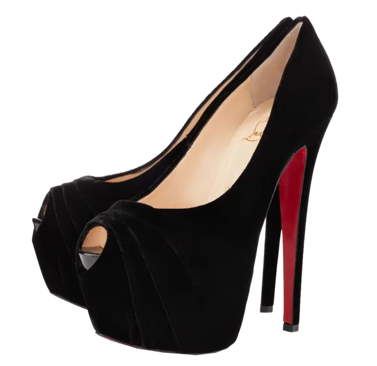 Elegant Black High Heel Shoes