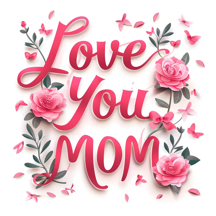 Love You Mom Floral Design