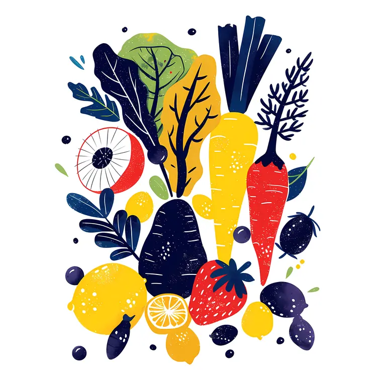 Colorful Fresh Vegetables
