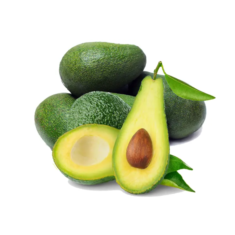 Whole and Sliced Avocado