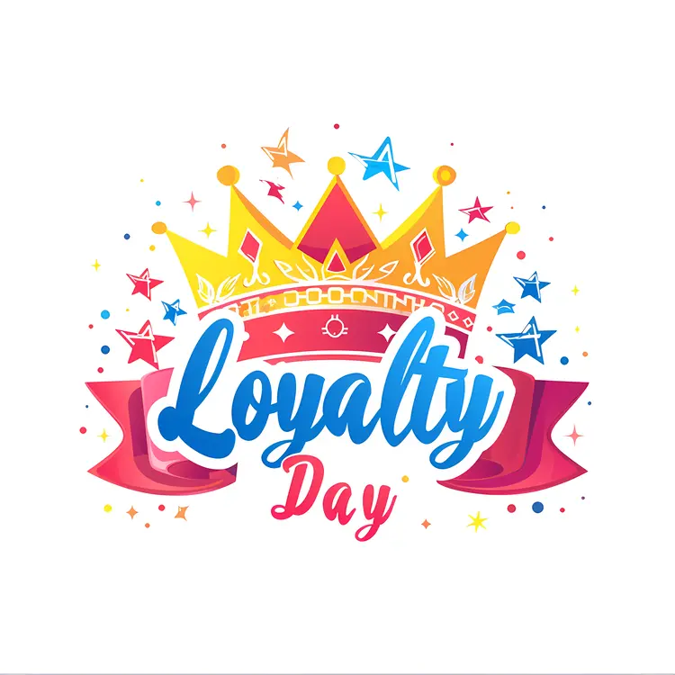 Colorful Loyalty Day Celebration