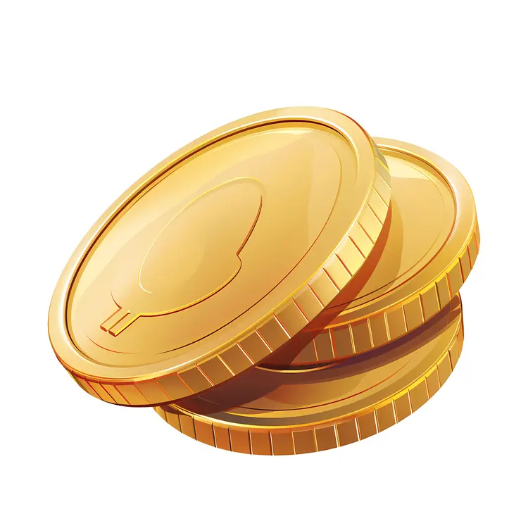 Shiny Gold Coins