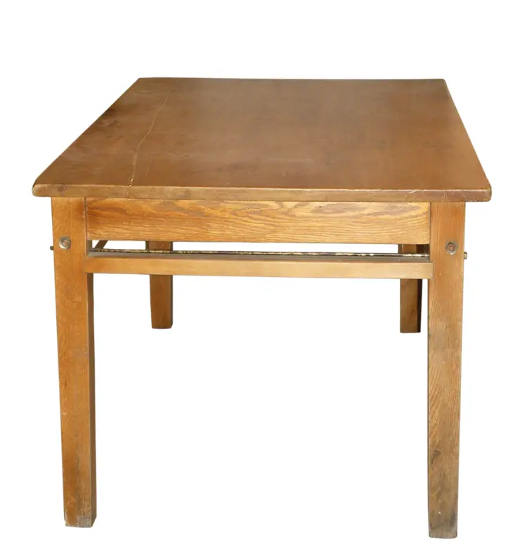 Simple Wooden Square Table