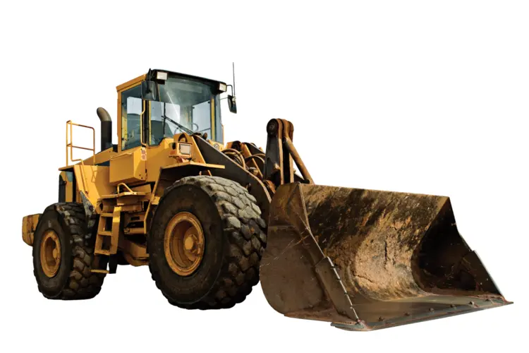 Yellow Loader for Heavy Construction Work