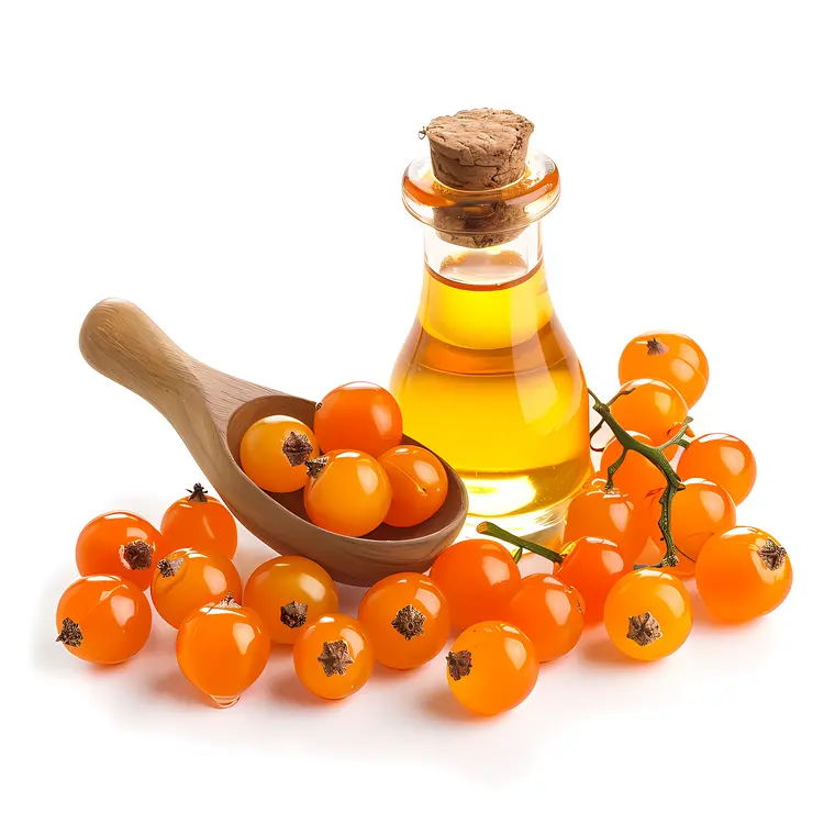 Fresh Sea Buckthorn Berries with Oil