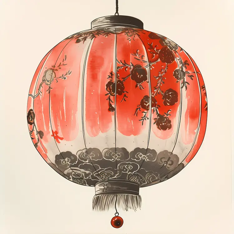 Red Decorative Lantern