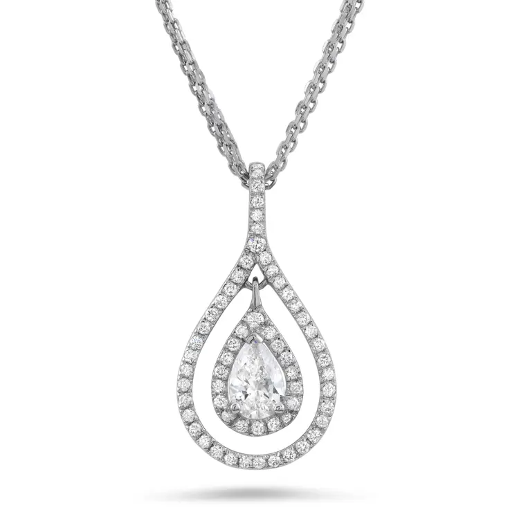 Elegant Diamond Pendant Necklace