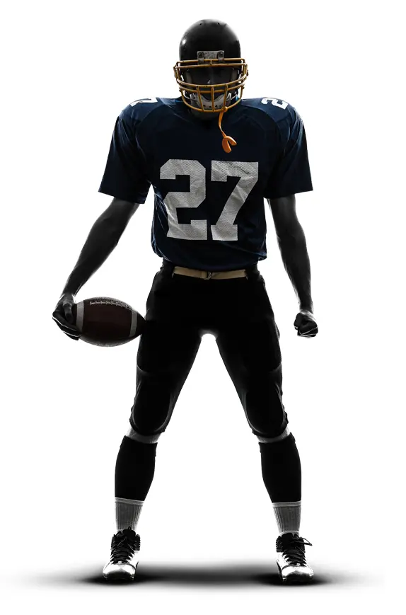 Football Player Silhouette
