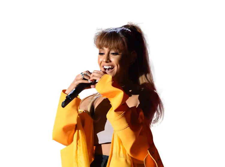 Woman Singing in Yellow Jacket