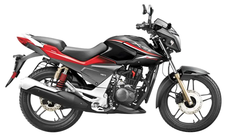 Black and Red Motorcycle
