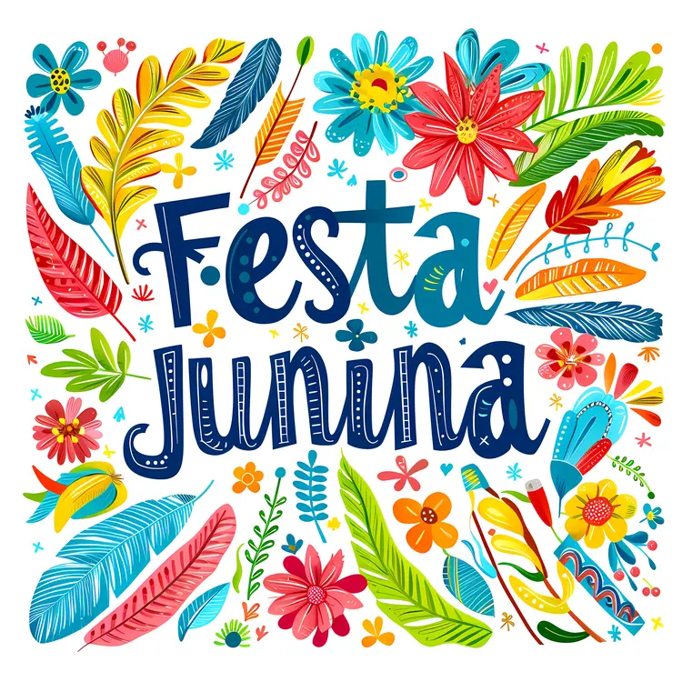 Colorful Festa Junina Banner