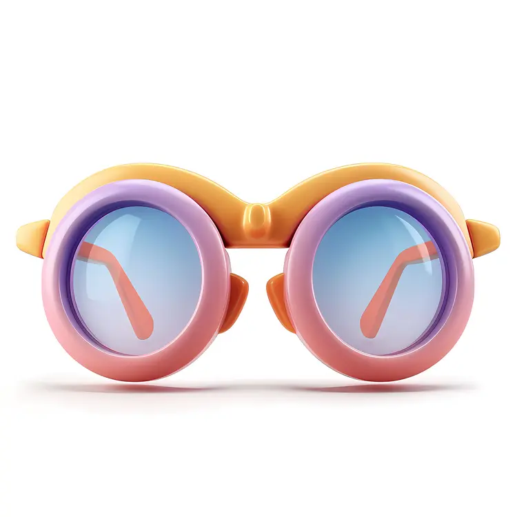 Round Gradient Sunglasses for a Stylish Look
