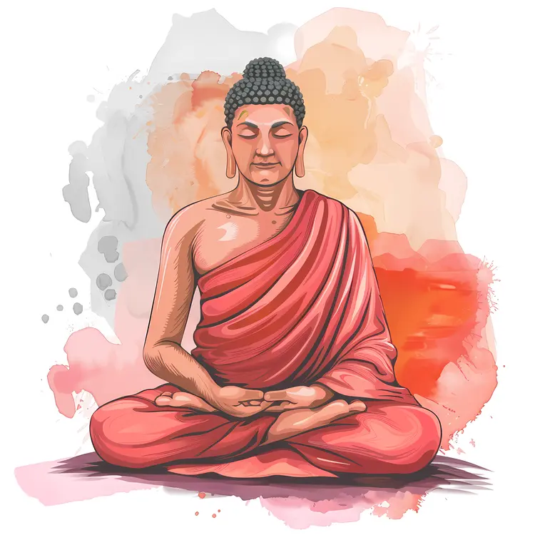 Buddha Statue in Meditation Pose