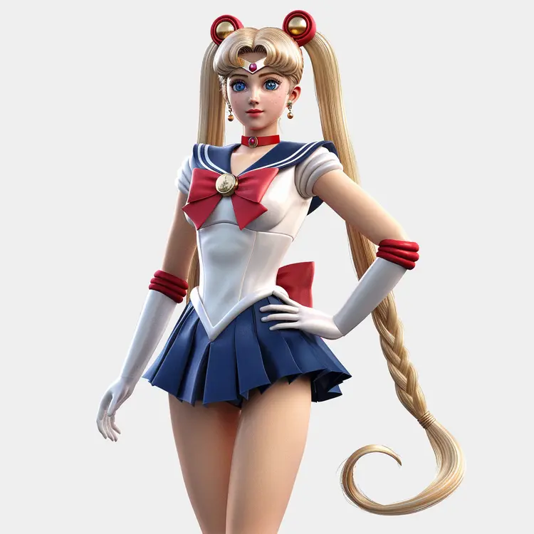 3D美少女战士