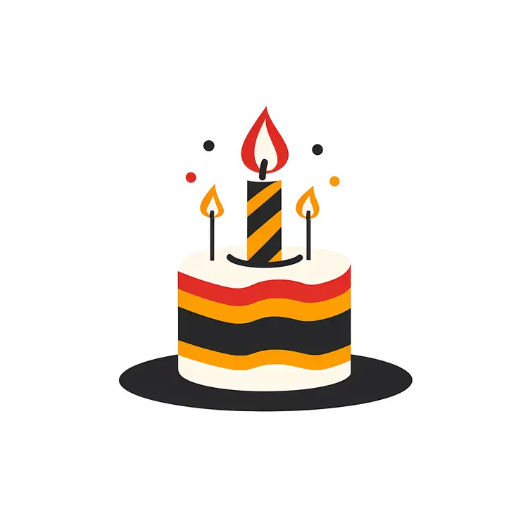 Birthday Cake with Candles