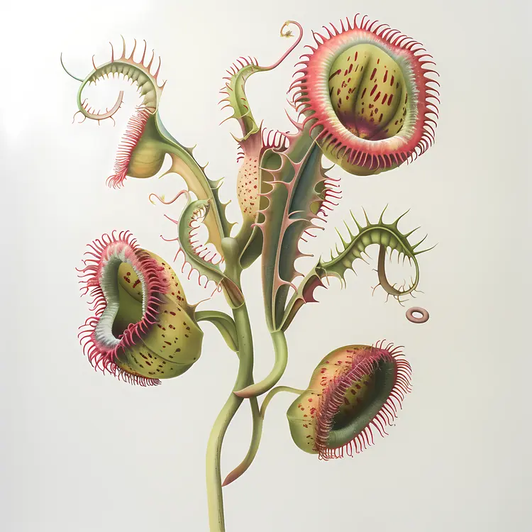 Detailed Carnivorous Plants