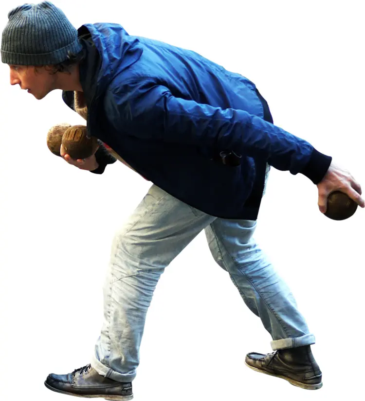 Man Playing Outdoor Game