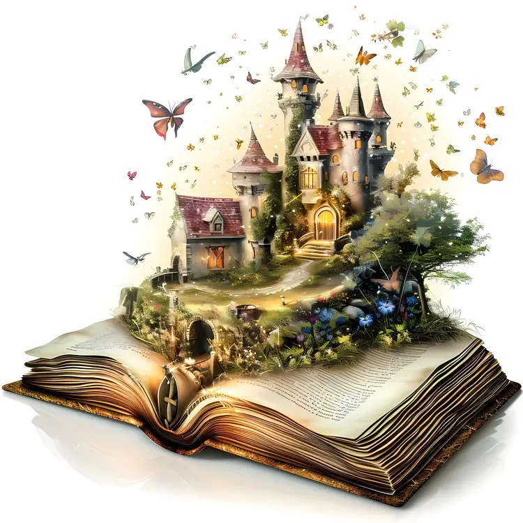 Magical Castle in Storybook