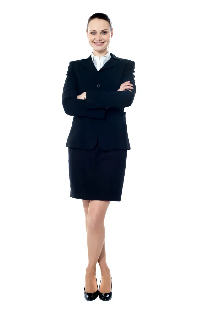 Confident Businesswoman in Formal Attire