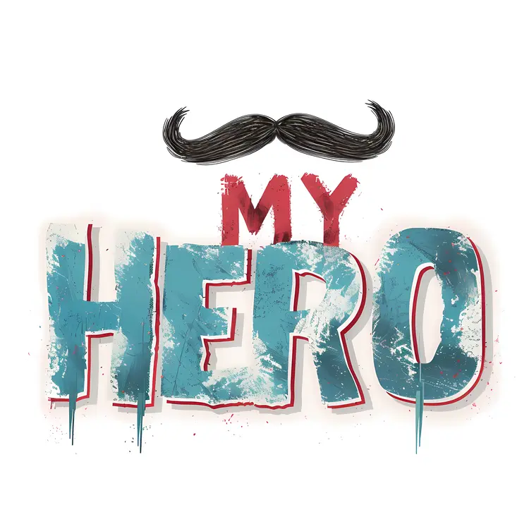 Stylish Black Mustache