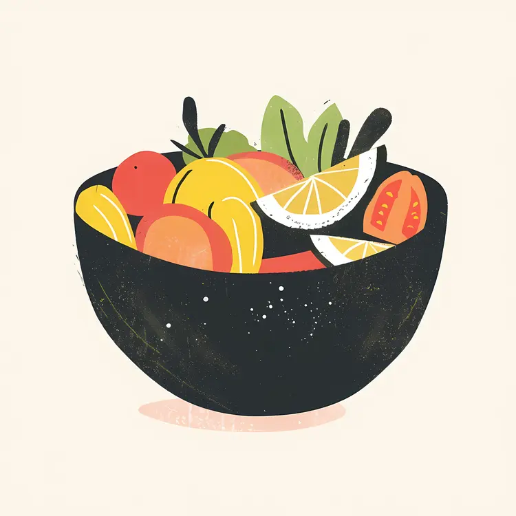 Colorful Fruit Salad