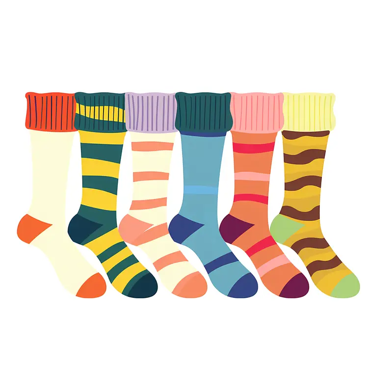 Striped Colorful Socks