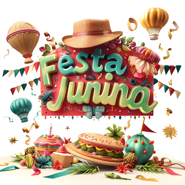 Vibrant Festa Junina Decorations