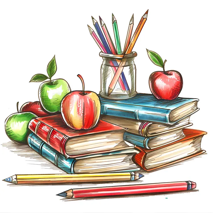 Books and Apples for Learning