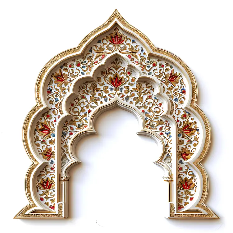 Intricate Islamic Archway Design