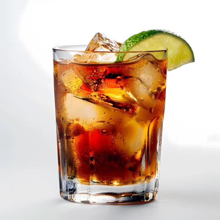 Cool Dark Drink with Ice