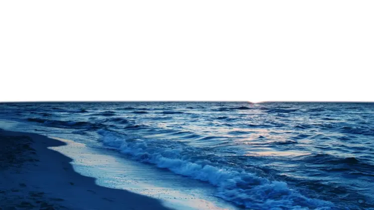 Serene Ocean at Dusk
