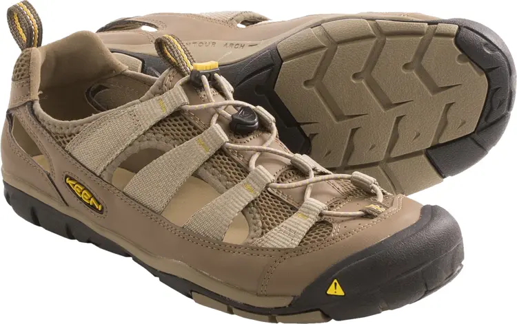Beige Hiking Sandals