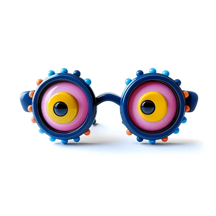 Monster Eye Glasses with Playful Design