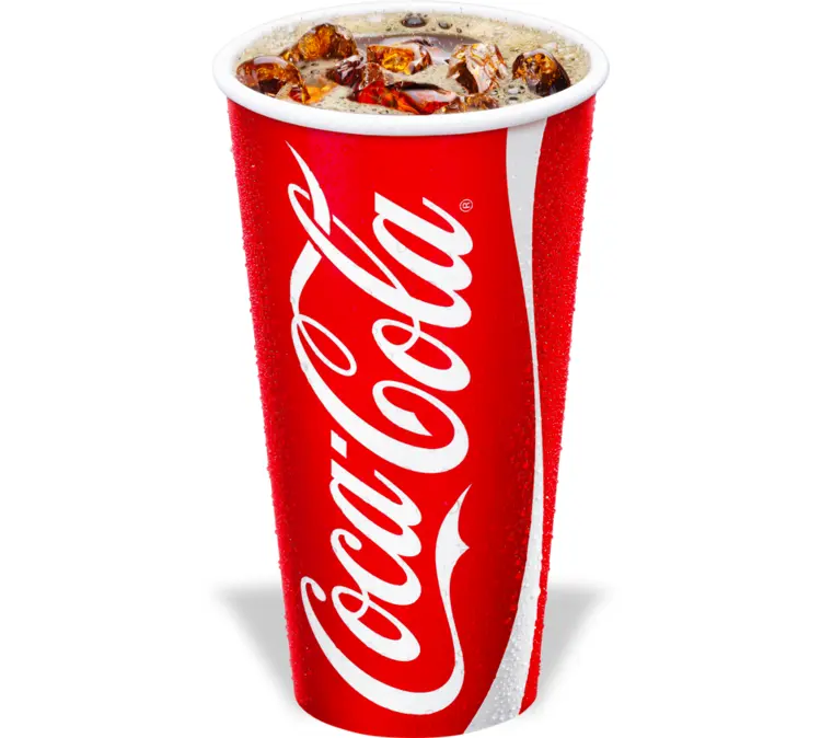 Coca-Cola Cup with Ice
