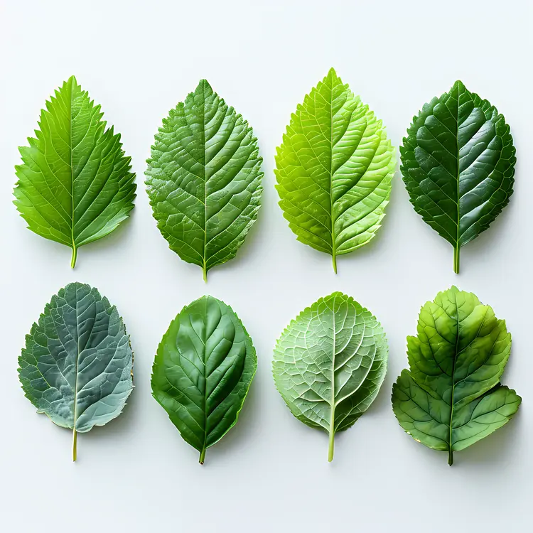 Assorted Green Leaves