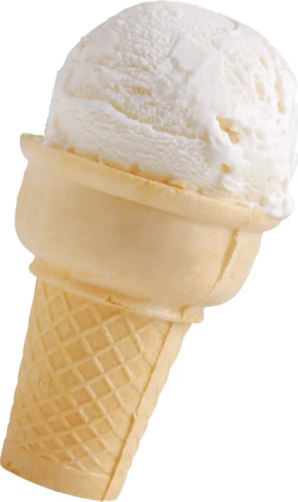 Vanilla Ice Cream Cone