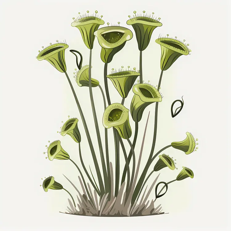 Green Carnivorous Plants