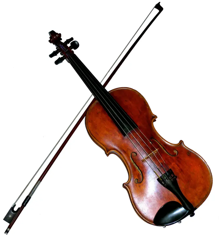 Classic Wooden Violin with Bow
