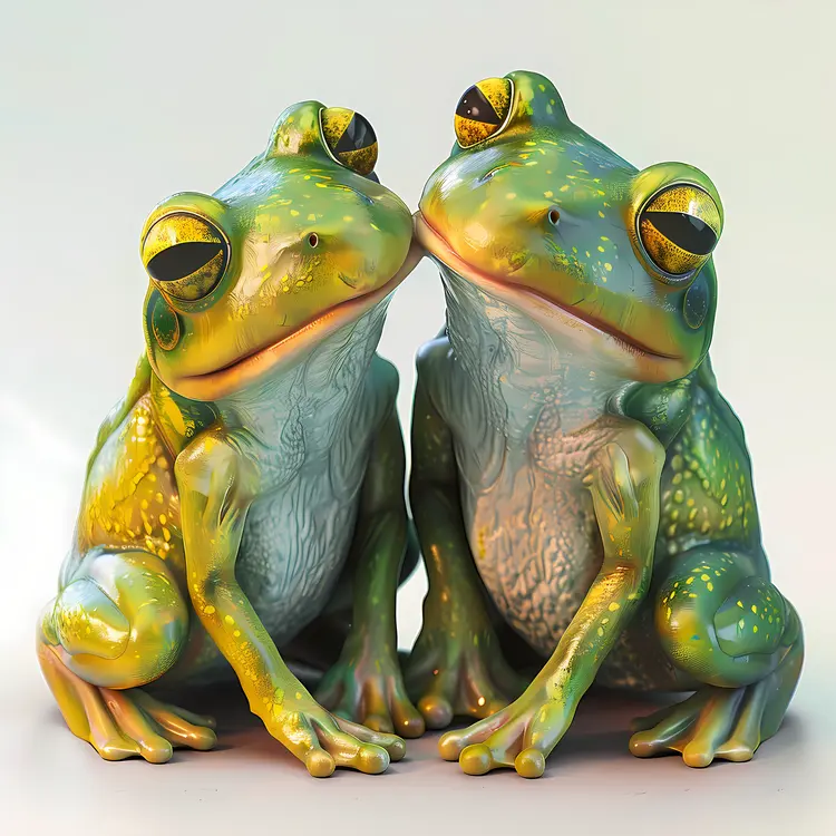 Cute Frog Couple